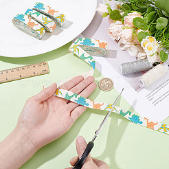 Cotton Printed Ribbon&nbsp;OCOR-WH0110-37A