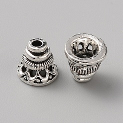 Tibetan Style Alloy Bead Caps&nbsp;FIND-WH0427-94AS