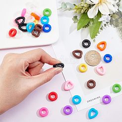 17 Pairs 17 Style Silicone Eyeglasses Ear Grip&nbsp;SIL-NB0001-08