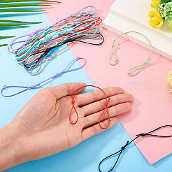 30Pcs 10 Colors Nylon Thread Cord Bracelets Making&nbsp;BJEW-TAC0040