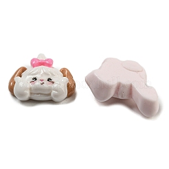 Opaque Resin Decoden Cabochons&nbsp;RESI-G099-06