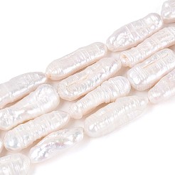 Natural Baroque Pearl Keshi Pearl Beads Strands&nbsp;PEAR-ZX008-10
