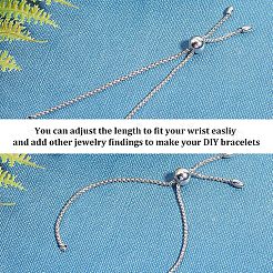 304 Stainless Steel Box Chain Necklace Making&nbsp;MAK-UN0001-05P