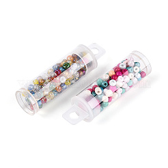 7 Bottles DIY Glass Seed Beads Sets&nbsp;DIY-N006-02B
