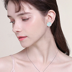 60Pcs 2 Colors 304 Stainless Steel Stud Earring Settings&nbsp;STAS-BBC0009-85