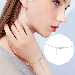 20Pcs 925 Sterling Silver Chain Tabs&nbsp;STER-BC0002-87P