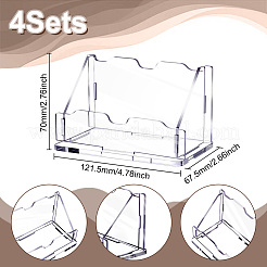 Acrylic Name Card Holders&nbsp;AJEW-UN0002-56A