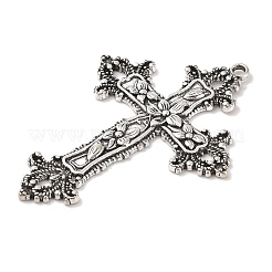 Tibetan Style Alloy Big Gothic Pendants&nbsp;X-TIBEP-A20541-AS-FF