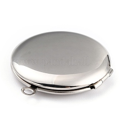 Non-Tarnish 316 Stainless Steel Locket Pendants&nbsp;STAS-L258-003P