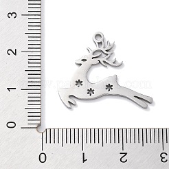 Christmas Theme Anti-Tarnish 304 Stainless Steel Pendants&nbsp;STAS-R003-04P-06
