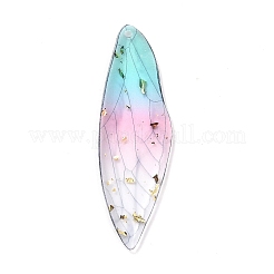 Transparent Epoxy Resin Pendants&nbsp;RESI-XCP0001-22