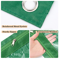 4Pcs 4 Colors Oxford Cloth with Alloy Pen Cases for 3-Ring Binder&nbsp;AJEW-CP0008-01