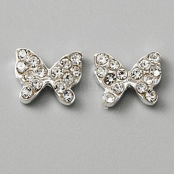 Alloy Rhinestone Cabochons&nbsp;MRMJ-WH0081-29S