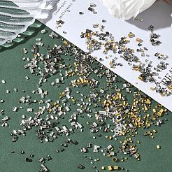 Tube Brass Crimp Beads&nbsp;DIY-YW0017-13