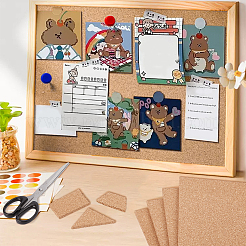 12 Sheets Cork Sheets&nbsp;DIY-BC0016-22A