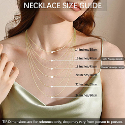 10Pcs 0.9MM 304 Stainless Steel Snake Chains Necklaces&nbsp;STAS-BBC0008-95G