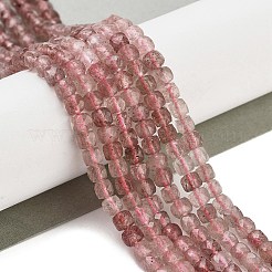 Natural Strawberry Quartz Beads Strands&nbsp;G-H042-A11-02