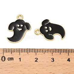 Alloy Black Enamel Pendants&nbsp;ENAM-G229-08G