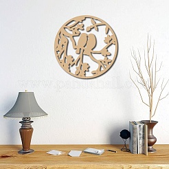 Laser Cut Unfinished Basswood Wall Decoration&nbsp;WOOD-WH0113-117