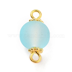 Transparent Frosted Glass Links&nbsp;PALLOY-JF00517