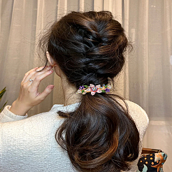 1Pc Alloy Enamel Hair Barrettes&nbsp;PHAR-LP0003-008B