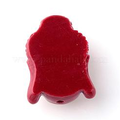Synthetic Coral Beads&nbsp;CORA-S003-15mm-03