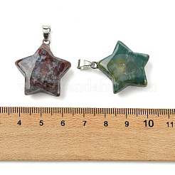 Natural Indian Agate Pendants&nbsp;GG-K002-10U