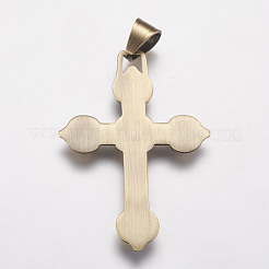 304 Stainless Steel Big Pendants&nbsp;STAS-P225-072AB