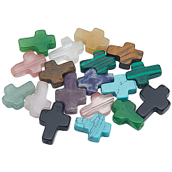 24Pcs 12 Styles Natural & Synthetic Mixed Gemstone Beads&nbsp;G-SC0003-68