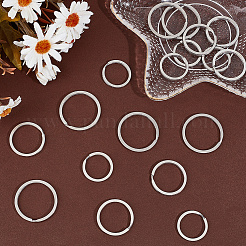 18Pcs 3 Styles 316 Surgical Stainless Steel Keychain Clasps&nbsp;STAS-BBC0005-80