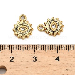 304 Stainless Steel Crystal Rhinestone Pendant&nbsp;STAS-U047-09G