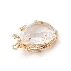 Brass with K9 Glass Pendants&nbsp;X-KK-B071-10G-01