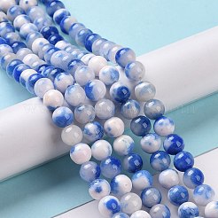 Natural Persian Jade Beads Strands&nbsp;G-D434-8mm-14