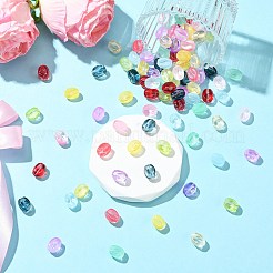 216Pcs 12 Colors Transparent Glass Beads&nbsp;DGLA-CJ0001-04