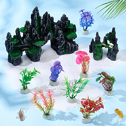 2Pcs Resin Mountain Display Decoration&nbsp;DJEW-WA0001-03