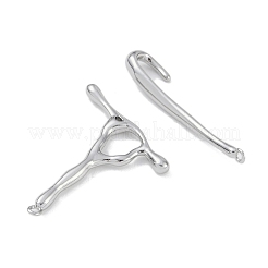 Brass Toggle Clasps&nbsp;KK-U020-05P