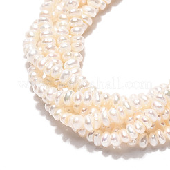 Natural Cultured Freshwater Pearl Beads Strands&nbsp;PEAR-N025-01D