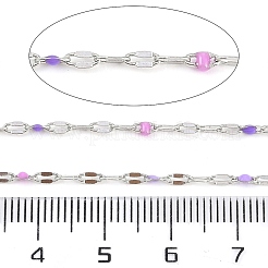 Brass Dapped Chains&nbsp;AJEW-Q153-03P-07