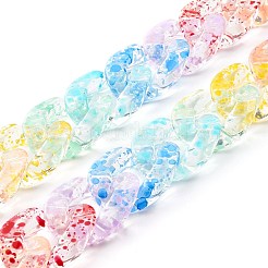 Handmade Acrylic Curb Chains&nbsp;AJEW-JB01031