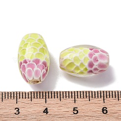 Two Tone Handmade Lampwork Beads&nbsp;LAMP-K042-01G