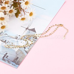 Natural Multicolor Tourmaline Pendant Necklaces&nbsp;NJEW-JN03340