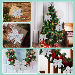 10Pcs Glitter Foam Bowknot Ornament Accessories&nbsp;FIND-GF0008-55C