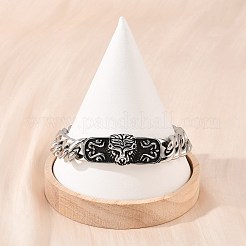 Stainless Steel Link Bracelets&nbsp;BJEW-D379-13ASP