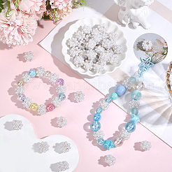 10Pcs Resin & Alloy European Beads&nbsp;FIND-PA0001-50