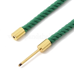 3MM Round Nylon Milan Cord Necklaces Making&nbsp;BJEW-H642-01G-25