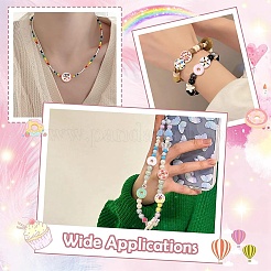 9Pcs 9 Styles Handmade Porcelain Enamel Beads&nbsp;PORC-YW0001-83