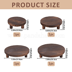 4Pcs 4 Sizes Wood Display Riser Stands&nbsp;AJEW-WH0609-877B
