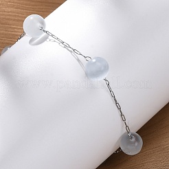 304 Stainless Steel Cable Chain Bracelets&nbsp;BJEW-C094-01P-06