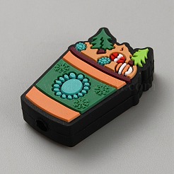 Food Grade Eco-Friendly Silicone Focal Beads&nbsp;LS-SIL-SZC0005-20B