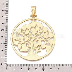 The Tree of Life Rack Plating Alloy Big Pendants&nbsp;FIND-N005-37G